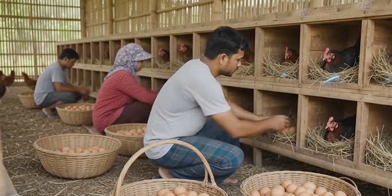 প্রজনন ও ডিম ফোটানো পদ্ধতি