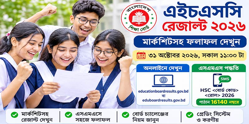 HSC Result 2026 Published See All Board Results