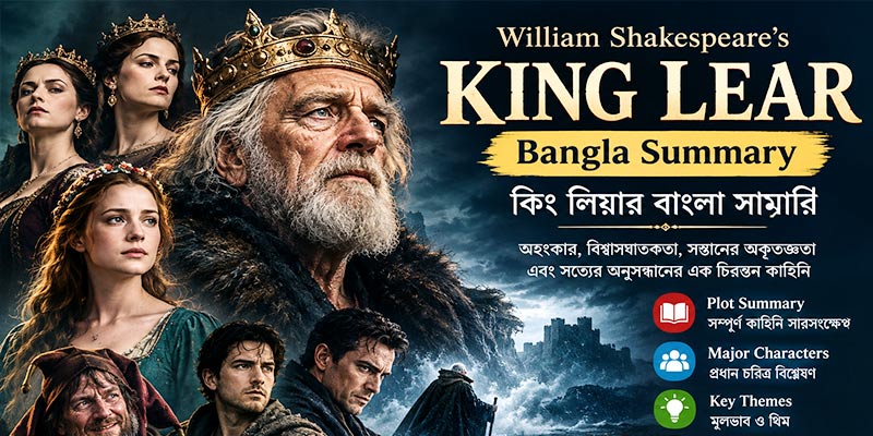 King Lear Bangla Summary: কিং লিয়ার বাংলা সামারি