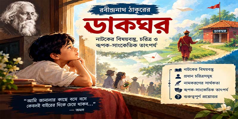 ডাকঘর নাটকের বিষয়বস্তু