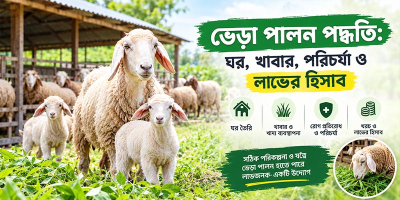 ভেড়া পালন পদ্ধতি
